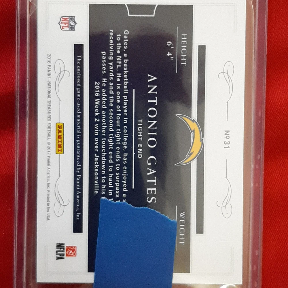 Football Card - Picture 2 of 3